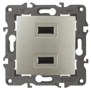 Розетка USB Эра 14-4110-04 Б0034371