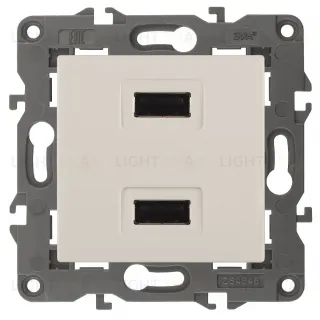 Розетка USB Эра 14-4110-02 Б0034359
