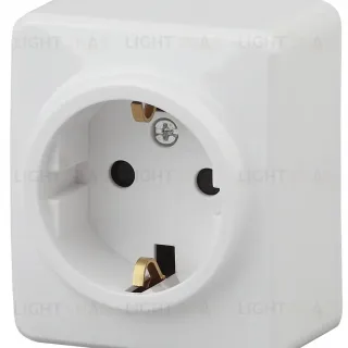 Розетка 2P+E Schuko Эра 11-2203-01 Б0020685