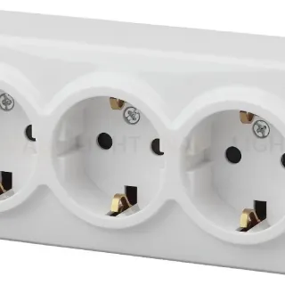 Розетка 2P+E Schuko со шторками Эра 11-2209-01 Б0020703
