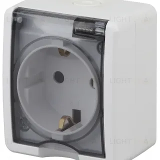 Розетка 2P+E со шторками и 2xUSB Эра 11-2402-01 Б0020714