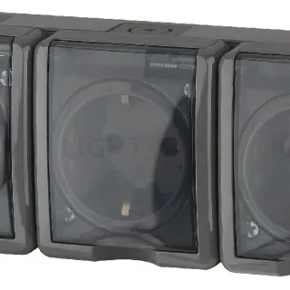 Розетка 3х2P+E Эра 11-2405-03 Б0020721