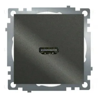 Розетка HDMI 2.1 Type A Stekker Катрин GLS00-7118-06 50059