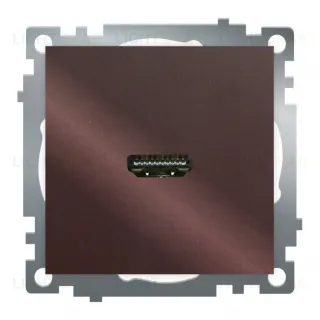 Розетка HDMI 2.1 Type A Stekker Катрин GLS00-7118-04 50064