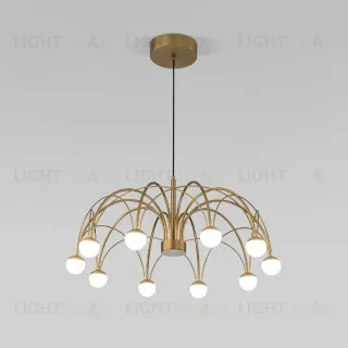 Подвесная люстра Eurosvet Ragno 90030/10 LED золото a069298