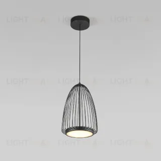 Подвесной светильник Eurosvet Comodita 40009/1 LED черный a069294