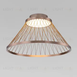 Потолочная люстра Eurosvet Cesta 40019/1 LED коричневый a069291