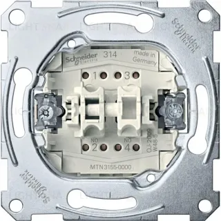 Выключатель с замыкающим контактом Schneider Electric Merten MTN3155-0000