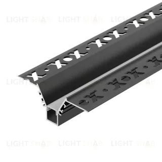Алюминиевый профиль Arlight COMFORT10-V-FANTOM-2000 BLACK 052541