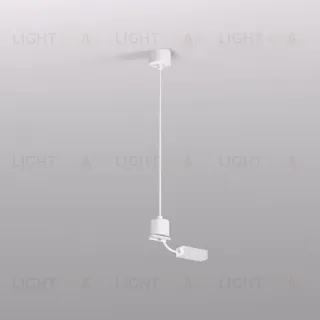 Подвод питания для подвесного монтажа трека Denkirs Smart Base TR2124-WH