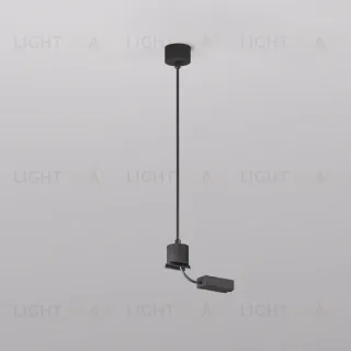 Подвод питания для подвесного монтажа трека Denkirs Smart Base TR2124-BK