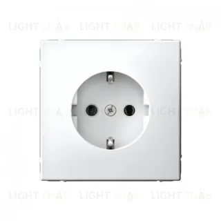 Розетка с заземлением Systeme Electric ArtGallery Лотос GAL001343S