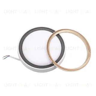 Накладной светильник Volpe ULW-Q281 24W/6500K/F20 IP65 WHITE UL-00012355