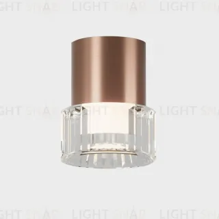 Накладной светильник Italline IT014-0202 rose gold