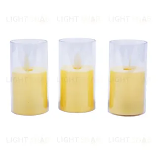 Фигурка светодиодная Свеча Uniel ULD-F064 WW CANDLE SET3 UL-00012456