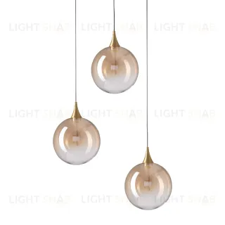 Подвесной светильник Delight Collection MD23001045H-3A brass/champagne