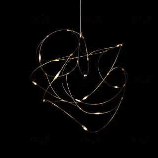 Подвесной светильник Delight Collection 10154P/D800 gold