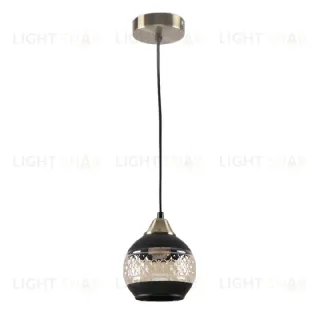 Подвесной светильник IMEX MD.51851-1-P-BK+AB
