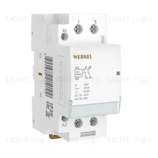 Контактор модульный Werkel W942M40O 4690389212109 a069475