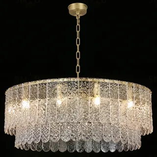 Подвесная люстра Newport Daisy 8370/80 C brass М0070731