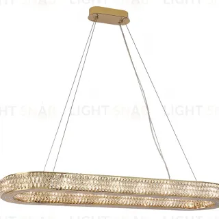 Подвесная люстра Newport Melody 8560/100 C oval gold polished М0070796