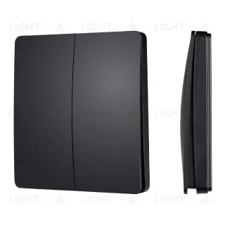 Кнопочная панель Arlight KINETIC-801-22-2G-WP-SUF Black (No battery, IP67, 433Mhz) 048257
