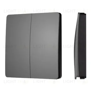 Кнопочная панель Arlight KINETIC-801-22-2G-WP-SUF Grey (No battery, IP67, 433Mhz) 051679