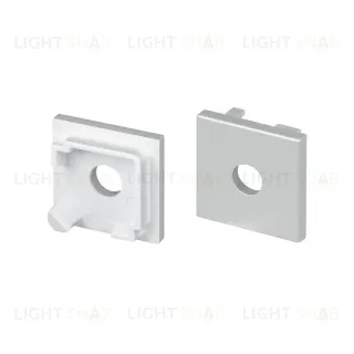 Заглушка Arlight SL-KANT-H16-S10 SQUARE с отверстием 053567