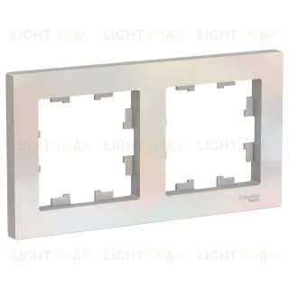 Рамка 2-ая, универсальная Systeme Electric AtlasDesign Жемчуг ATN000402