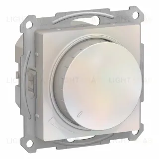 Светорегулятор (диммер) повор-нажим, LED, RC Systeme Electric AtlasDesign Жемчуг ATN000423