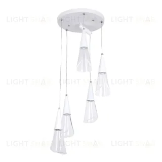 Каскадная люстра LED4U L7106-6 WТ