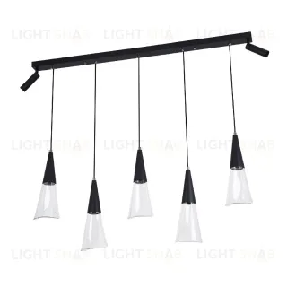 Подвесная люстра LED4U L7105-7 BK