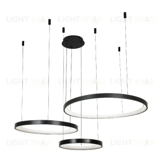 Подвесная люстра LED4U L8806-800-580-380 BK
