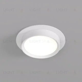 Встраиваемый светильник Denkirs Flat DK2090-WH