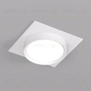 Встраиваемый светильник Denkirs Flat DK2091-WH
