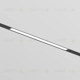 Трековый однофазный светильник Denkirs Simple Linear DK8104-BK