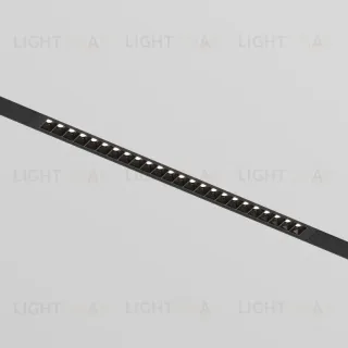Трековый однофазный светильник Denkirs Simple Grill DK8102-BK