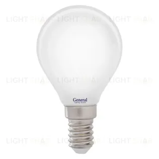Филаментная светодиодная лампа General GLDEN-G45S-M-8-230-E14-2700 649998