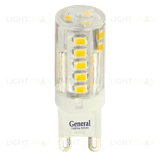 Светодиодная лампа General GLDEN-G9-5-P-220-2700 653800