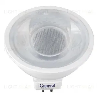 Светодиодная лампа General GLDEN-MR16-8-230-GU5.3-6500 636300