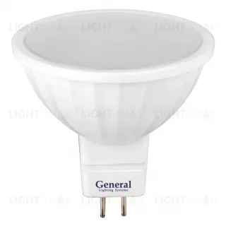 Светодиодная лампа General GLDEN-MR16-10-GU5.3-12-3000 661021