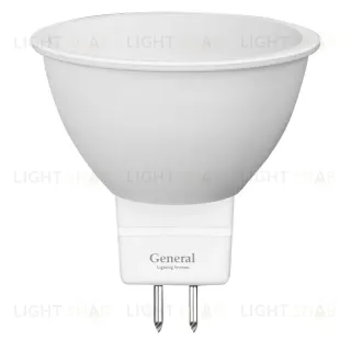 Светодиодная лампа General GLDEN-MR16-12-230-GU5.3-3000 660313