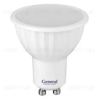 Светодиодная лампа General GLDEN-MR16-7-230-GU10-3000 660314