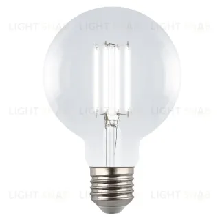 Лампа светодиодная филаментная Uniel LED-G95-5W/4000K/E27/CL GLY01TR UL-00011943