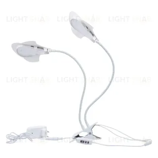 Светильник для растений Uniel ULT-P35M-15W/SPLE/TM IP40 WHITE LEAF UL-00012580