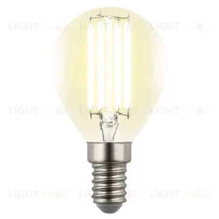 Лампа светодиодная филаментная Uniel LED-G45-4W/3000K/E14/CL GLY01TR UL-00011938
