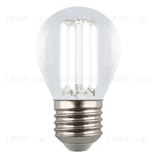 Лампа светодиодная филаментная Uniel LED-G45-4W/4000K/E27/CL GLY01TR UL-00011941