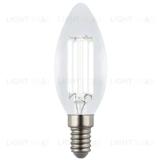 Лампа светодиодная филаментная Uniel LED-C35-4W/4000K/E14/CL GLY01TR UL-00011937