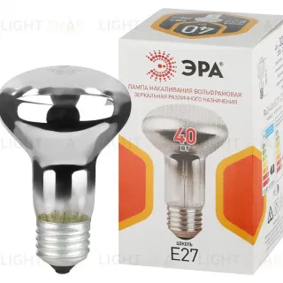 Лампа накаливания Эра R63-40-E27-230 рефлектор Б0066550