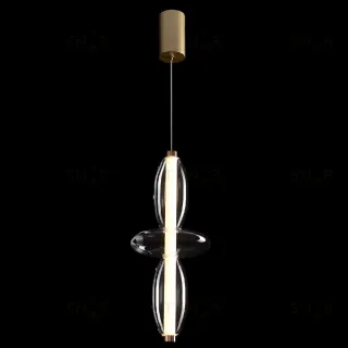 Подвесной светильник Crystal Lux QUASAR SP14W LED TRANSPARENT